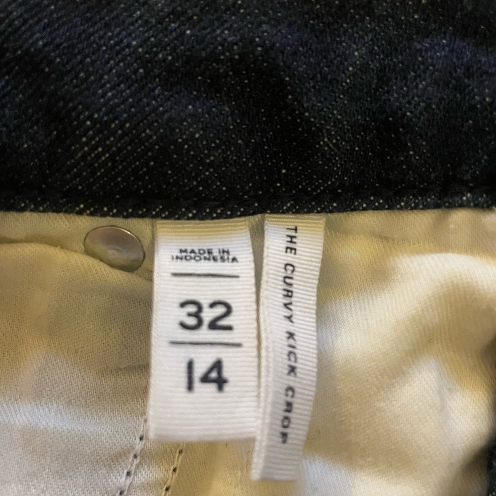 LOFT Dark Blue Ankle Jeans - Picture 4 of 4